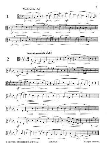 Concone Studies for Alto Trombone. Book I / Concone-Studien für Altposaune Book I