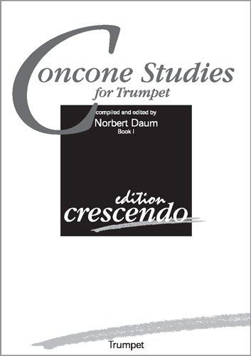 Concone Studies for Trumpet. Book I / Concone-Studien für Trompete Book I (Spielpartitur)