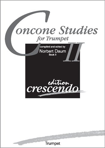Concone Studies for Trumpet. Book II / Concone-Studien für Trompete Book II
