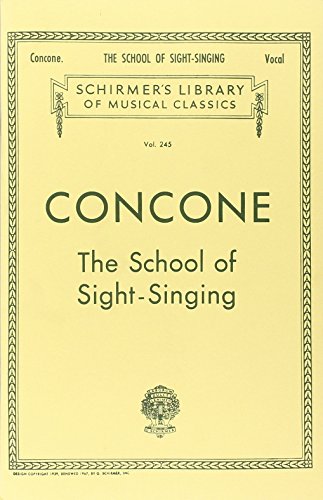 School of Sight-Singing: Voice Technique: Schirmer Library of Classics Volume 245 Voice Technique