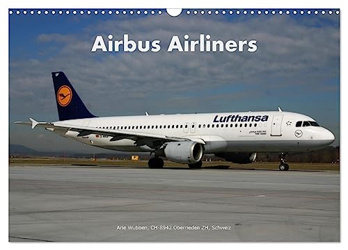 Airbus Airliners (Wandkalender 2024 DIN A3 quer), CALVENDO Monatskalender von CALVENDO