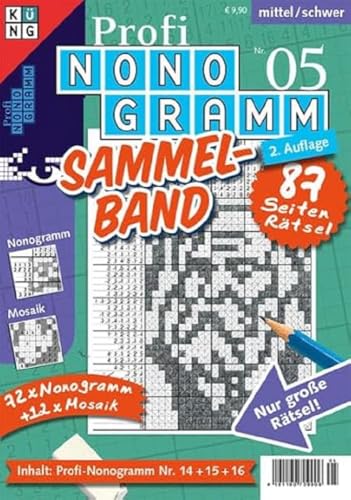 Profi-Nonogramm 3er-Band Nr. 5 von Keesing Schweiz AG