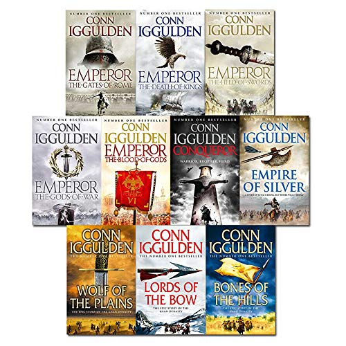 Emperor & Conqueror Series Collection 10 Books Set by Conn Iggulden