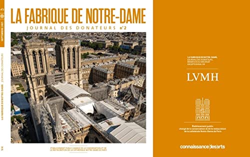 LA FABRIQUE DE NOTRE-DAME N 2 - JOURNAL DES DONATEURS von CONNAISSAN ARTS