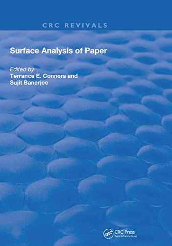 Surface Analysis of Paper (Routledge Revivals) von CRC Press