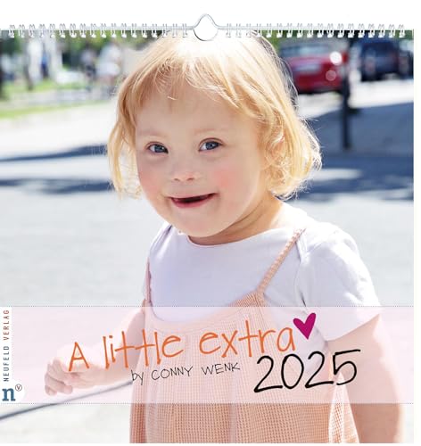 Wandkalender A little extra 2025: Fotografien von Kindern und Jugendlichen mit Down-Syndrom (A little extra: by Conny Wenk)