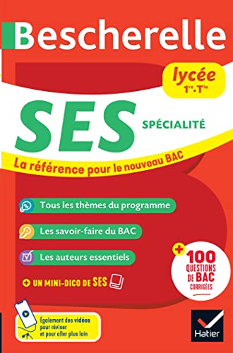 Bescherelle lycée - SES 1re, Tle Nouveau bac: tout le programme de spécialité en SES von HATIER
