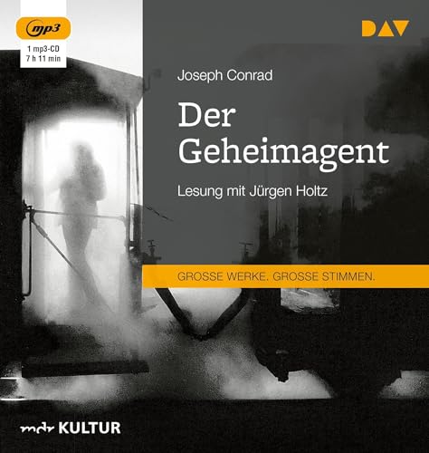 Der Geheimagent: Lesung mit Jürgen Holtz (1 mp3-CD)