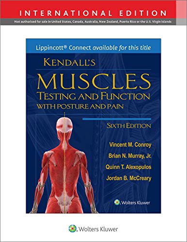Kendall's Muscles: Testing and Function with Posture and Pain (Lippincott Connect) von Lippincott Williams&Wilki