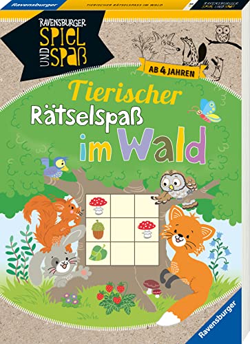 Tierischer Rätsel-Spaß im Wald ab 4 Jahren (Ravensburger Spiel und Spaß)