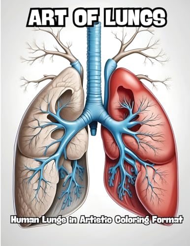 Art of Lungs: Human Lungs in Artistic Coloring Format von CONTENIDOS CREATIVOS