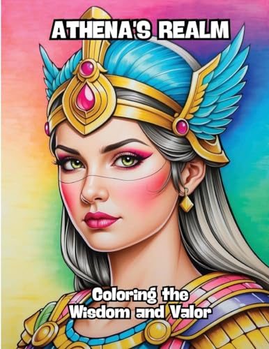 Athena's Realm: Coloring the Wisdom and Valor von CONTENIDOS CREATIVOS