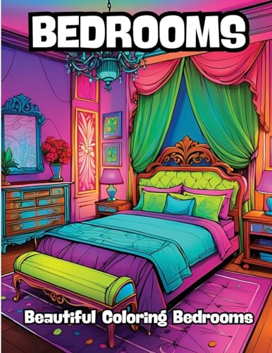 Bedrooms: Beautiful Coloring Bedrooms von CONTENIDOS CREATIVOS