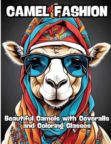 Camel Fashion: Beautiful Camels with Coveralls and Coloring Glasses von CONTENIDOS CREATIVOS
