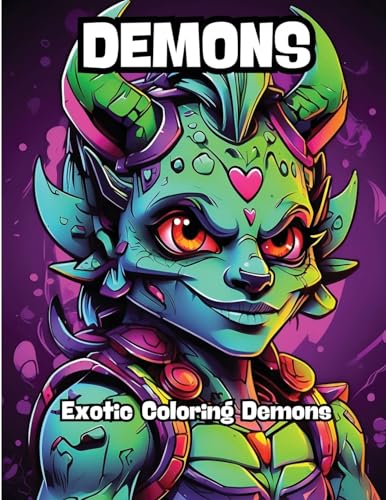 Demons: Exotic Coloring Demons von CONTENIDOS CREATIVOS