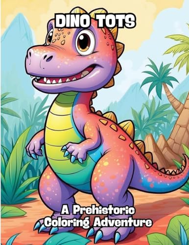 Dino Tots: A Prehistoric Coloring Adventure von CONTENIDOS CREATIVOS