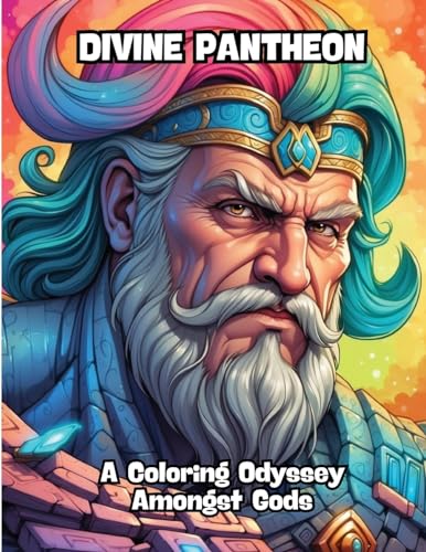 Divine Pantheon: A Coloring Odyssey Amongst Gods von CONTENIDOS CREATIVOS