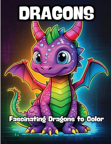 Dragons: Fascinating Dragons to Color von CONTENIDOS CREATIVOS