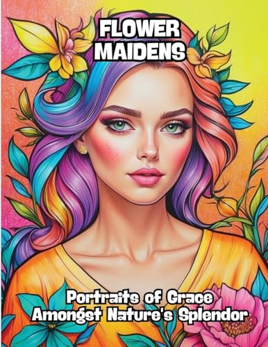 Flower Maidens: Portraits of Grace Amongst Nature's Splendor von CONTENIDOS CREATIVOS
