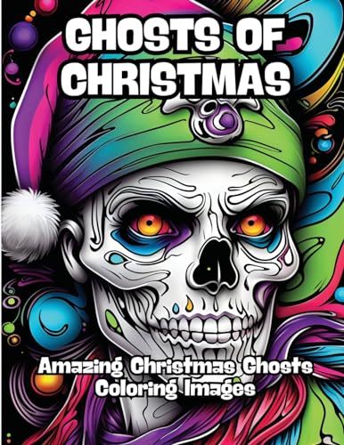 Ghosts of Christmas: Amazing Christmas Ghosts Coloring Images