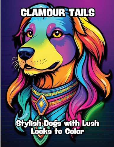 Glamour Tails: Stylish Dogs with Lush Locks to Color von CONTENIDOS CREATIVOS