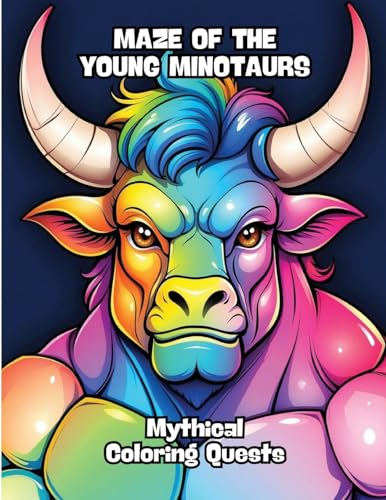 Maze of the Young Minotaurs: Mythical Coloring Quests von CONTENIDOS CREATIVOS