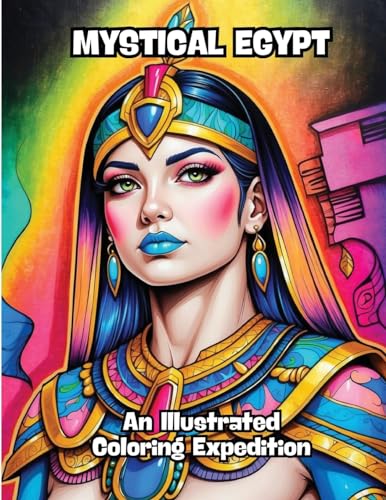 Mystical Egypt: An Illustrated Coloring Expedition