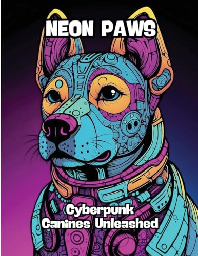 Neon Paws: Cyberpunk Canines Unleashed von CONTENIDOS CREATIVOS