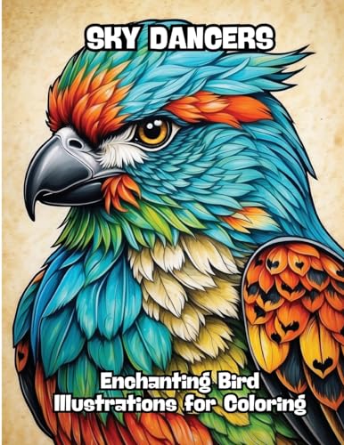 Sky Dancers: Enchanting Bird Illustrations for Coloring von CONTENIDOS CREATIVOS