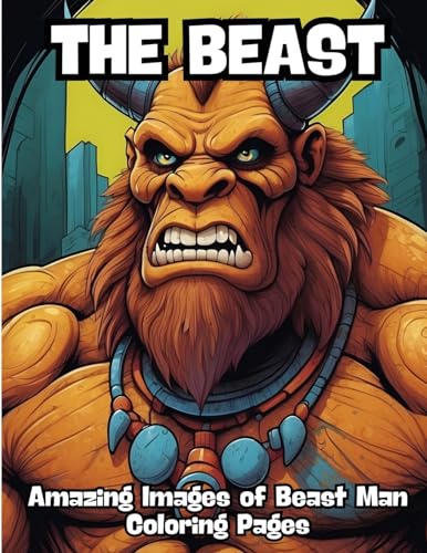 The Beast: Amazing Images of Beast Man Coloring Pages von CONTENIDOS CREATIVOS