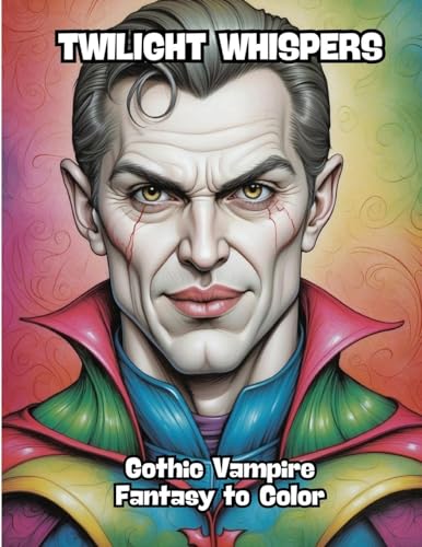 Twilight Whispers: Gothic Vampire Fantasy to Color