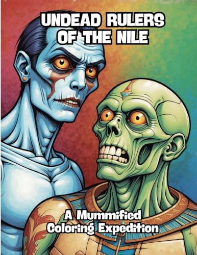Undead Rulers of the Nile: A Mummified Coloring Expedition von CONTENIDOS CREATIVOS