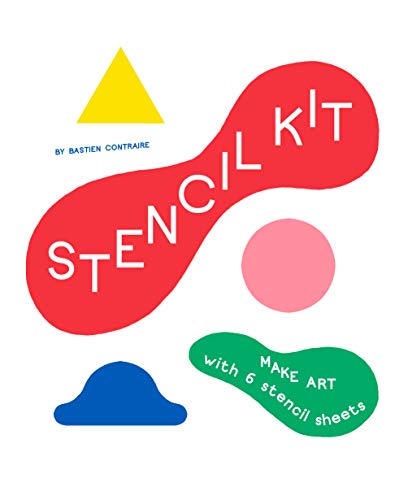 Stencil Kit: Blue Smile, Red Apple, Yellow Snake... von Laurence King