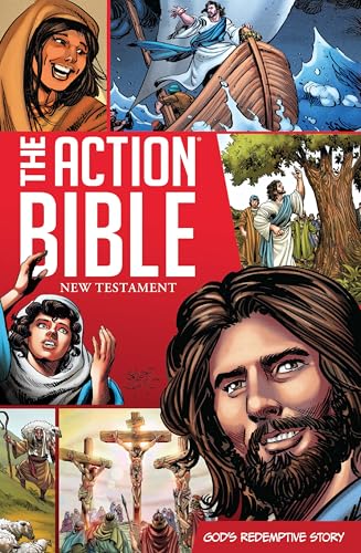 The Action Bible New Testament: God's Redemptive Story (Action Bible Series)