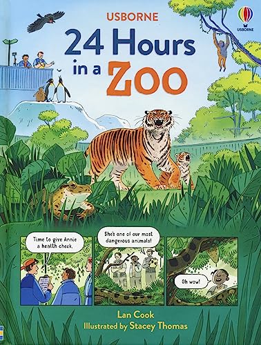 24 Hours in a Zoo von Usborne