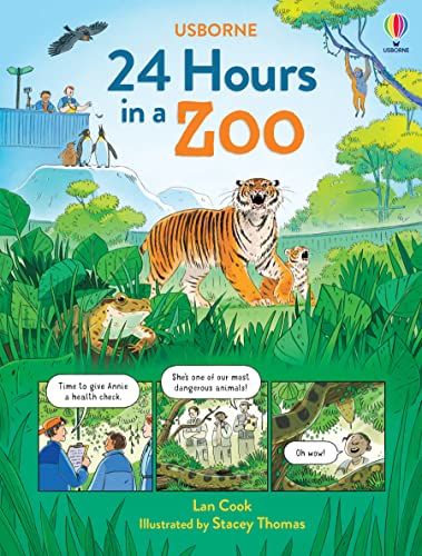 24 Hours in a Zoo von Usborne