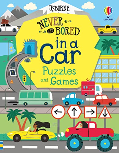 Never Get Bored in a Car Puzzles & Games: 1
