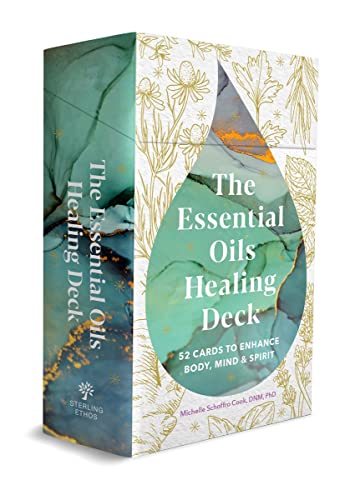 The Essential Oils Healing Deck: 52 Cards to Enhance Body, Mind & Spirit von Sterling Ethos