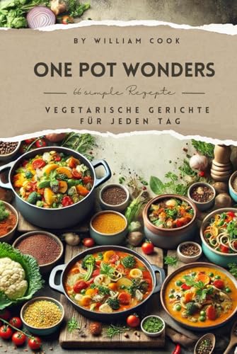 66 vegetarische One Pot Gerichte: Schnell, lecker und unkompliziert: Das ideale Kochbuch für Berufstätige, Studenten und alle, die gerne zeitsparend kochen (One Pot Kochbücher von William Cook) 66 vegetarische One Pot Gerichte: Schnell, lecker und unkompliziert: Das ideale Kochbuch für Berufstätige, Studenten und alle, die gerne zeitsparend kochen (One Pot Kochbücher von William Cook)