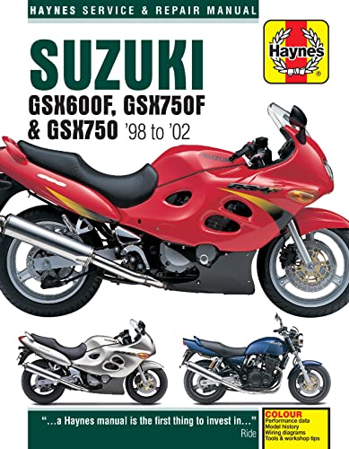 Suzuki GSX600/750F & GSX750 (98 - 03) Haynes Repair Manual (Haynes Service and Repair Manual)