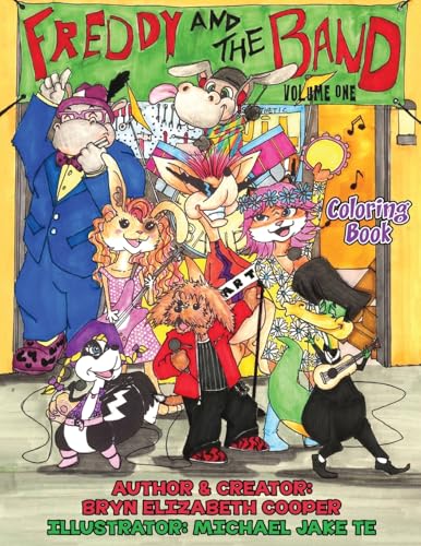 Freddy and the Band: Volume One - Coloring Book Freddy and the Band: Volume One - Coloring Book von ReadersMagnet LLC