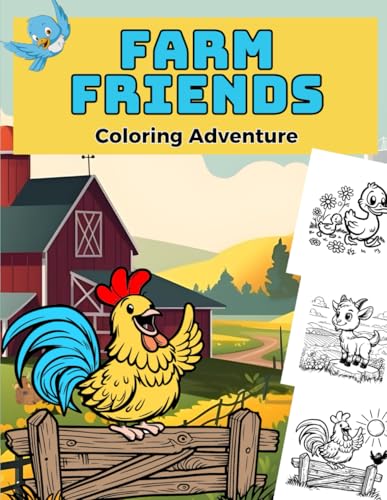 Farm Friends :Coloring Adventure von Independently published