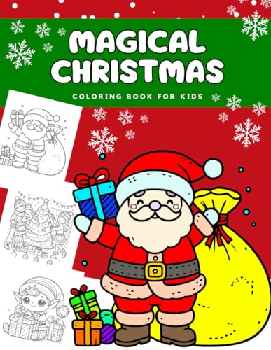 Magical Christmas: Coloring Book for Kids von Independently published