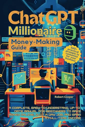 ChatGPT Millionaire Money-Making Guide: A Complete, Easy-to-Understand, Up-to-Date Manual for Beginners to Make Money Online, Quit a Day Job, and Earn a Full-Time Income von Independently published