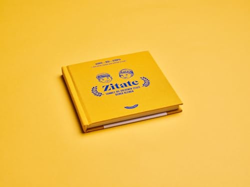 Stratier | ZITATE | Die wunderbaren Jahre Eurer Kinder | Gelbes TAGEBUCH für die schönsten Sprüche aus dieser Zeit (Wunderbare Jahre)