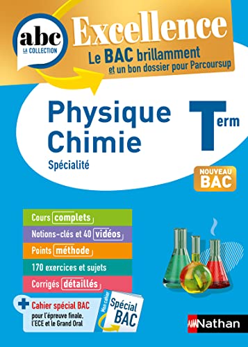 ABC BAC Excellence physique chimie terminale von NATHAN