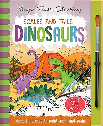 Scales and Tales - Dinosaurs, Mess Free Activity Book (Magic Water Colouring) von Imagine That