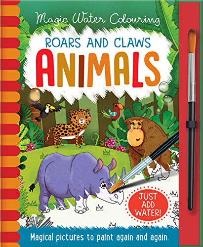 Roars and Claws - Animals, Mess Free Activity Book (Magic Water Colouring) von Imagine That