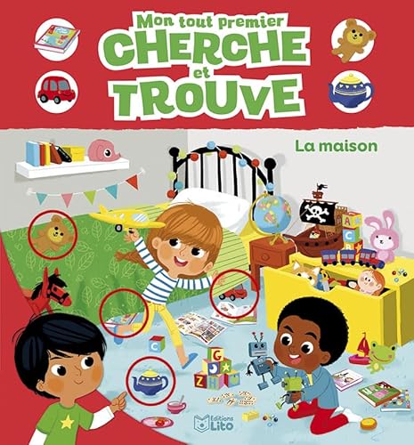 Cherche et trouve: La maison - Dès 3 ans