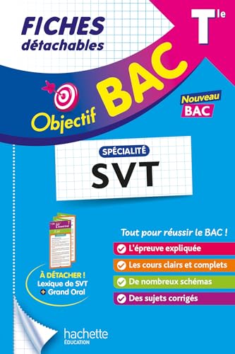 Objectif BAC Fiches - Spécialité SVT Tle von HACHETTE EDUC